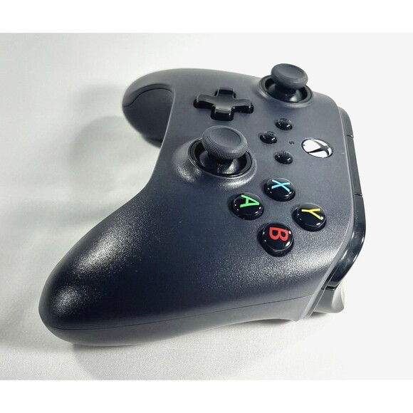 PowerA Controller Black Wired Xbox One Controller #1519265-01 No Cable Tested - Picture 5 of 9